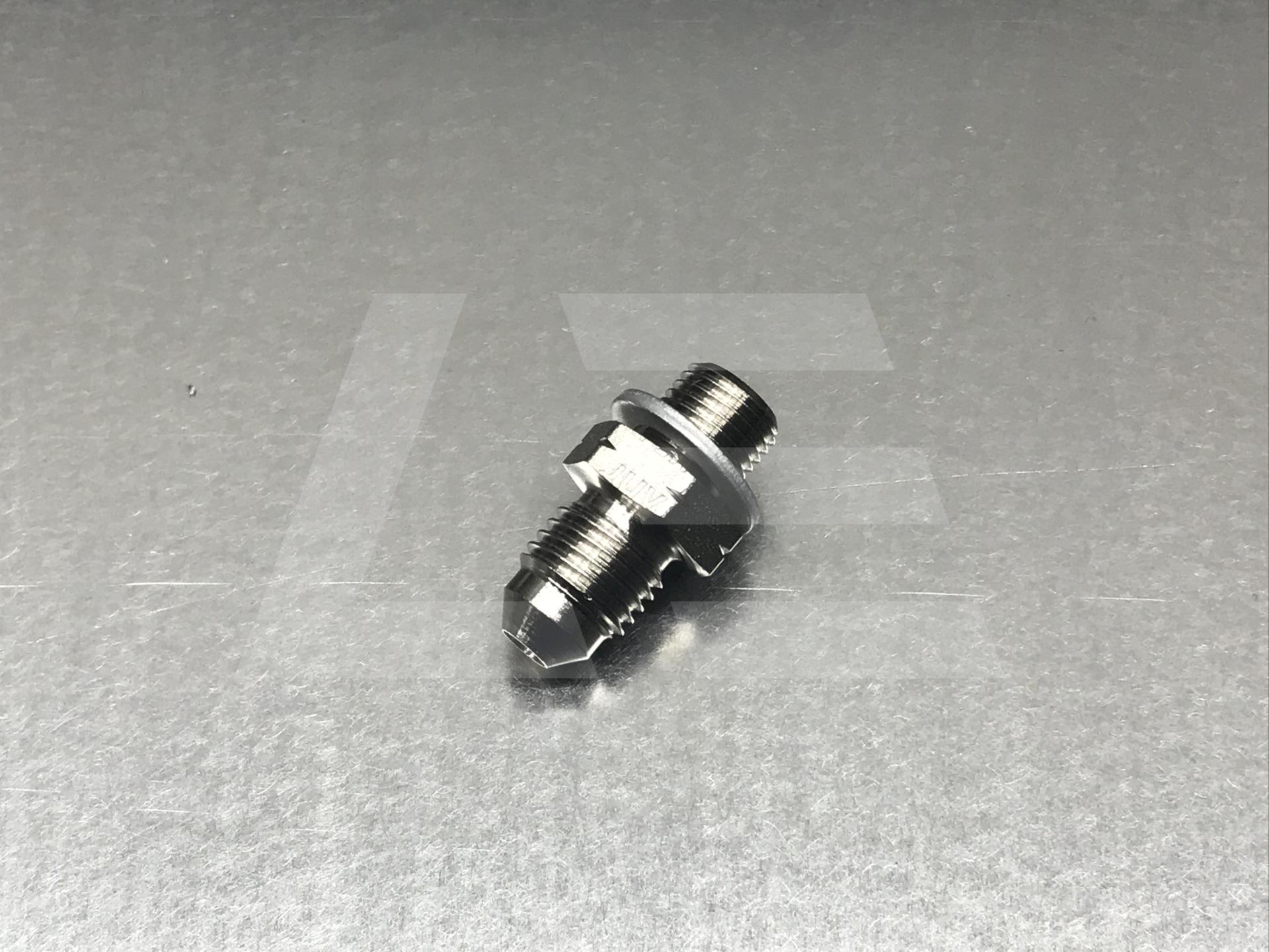 XRP Фитинг AN4-М10*1,0мм прямой, с шайбой (папа-папа) Изображение №1