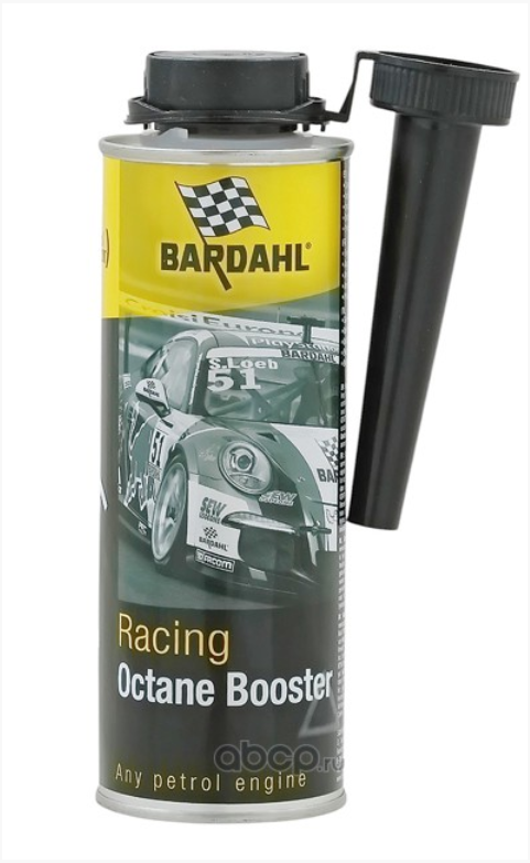 BARDAHL 13107 Присадка в бензин RACING OCTANE BOOSTER 0,3л Изображение №1