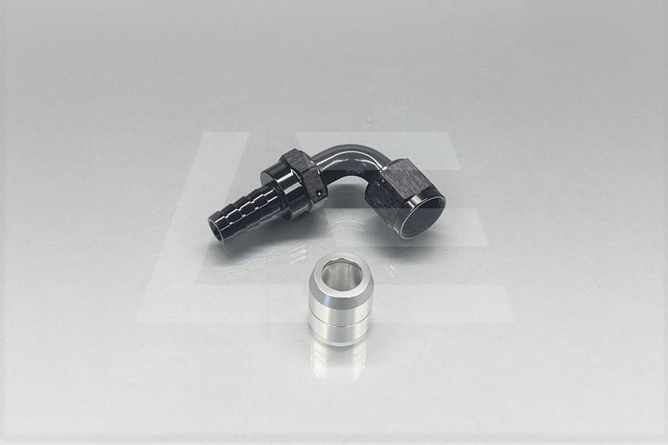 LEVEL Performance GB Фитинг AN6 90°, обжимной под шланг AN Изображение №1