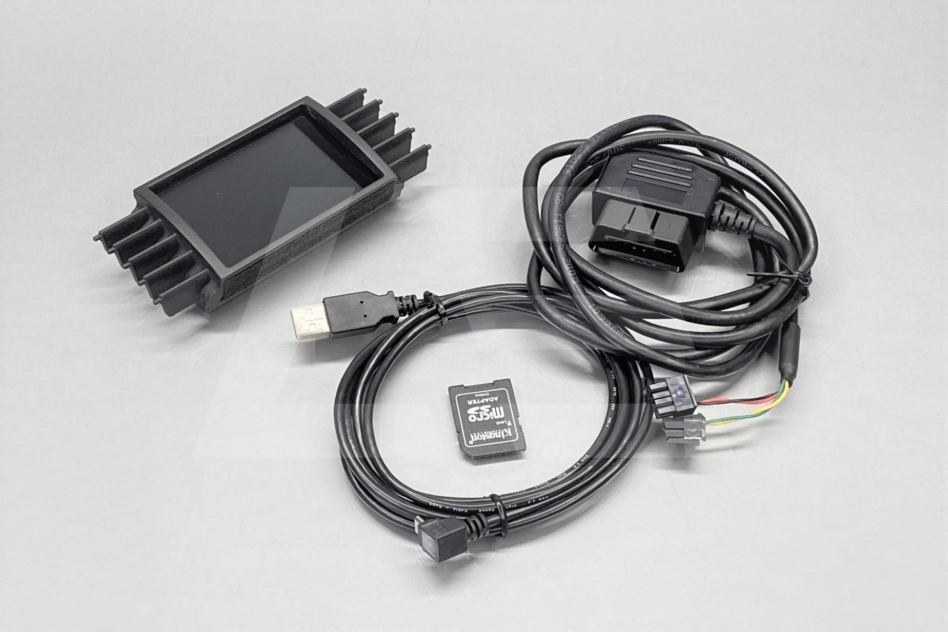 CAN Checked Индикатор показаний Audi A6 4G GEN2 в штатный воздуховод Изображение №1