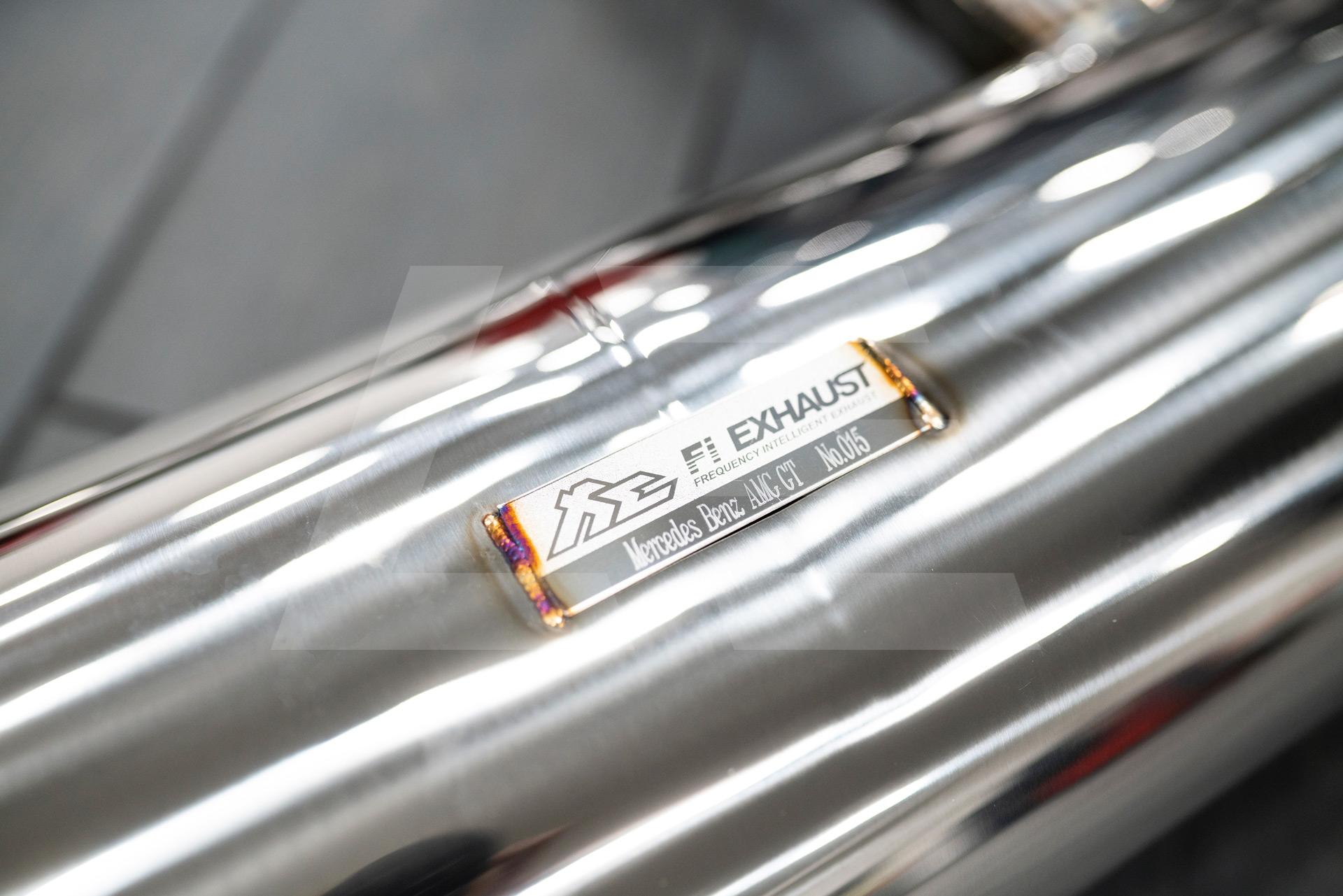 FI Exhaust Выхлопная система Mercedes AMG GT / GTS (C190), 2015+ Изображение №3