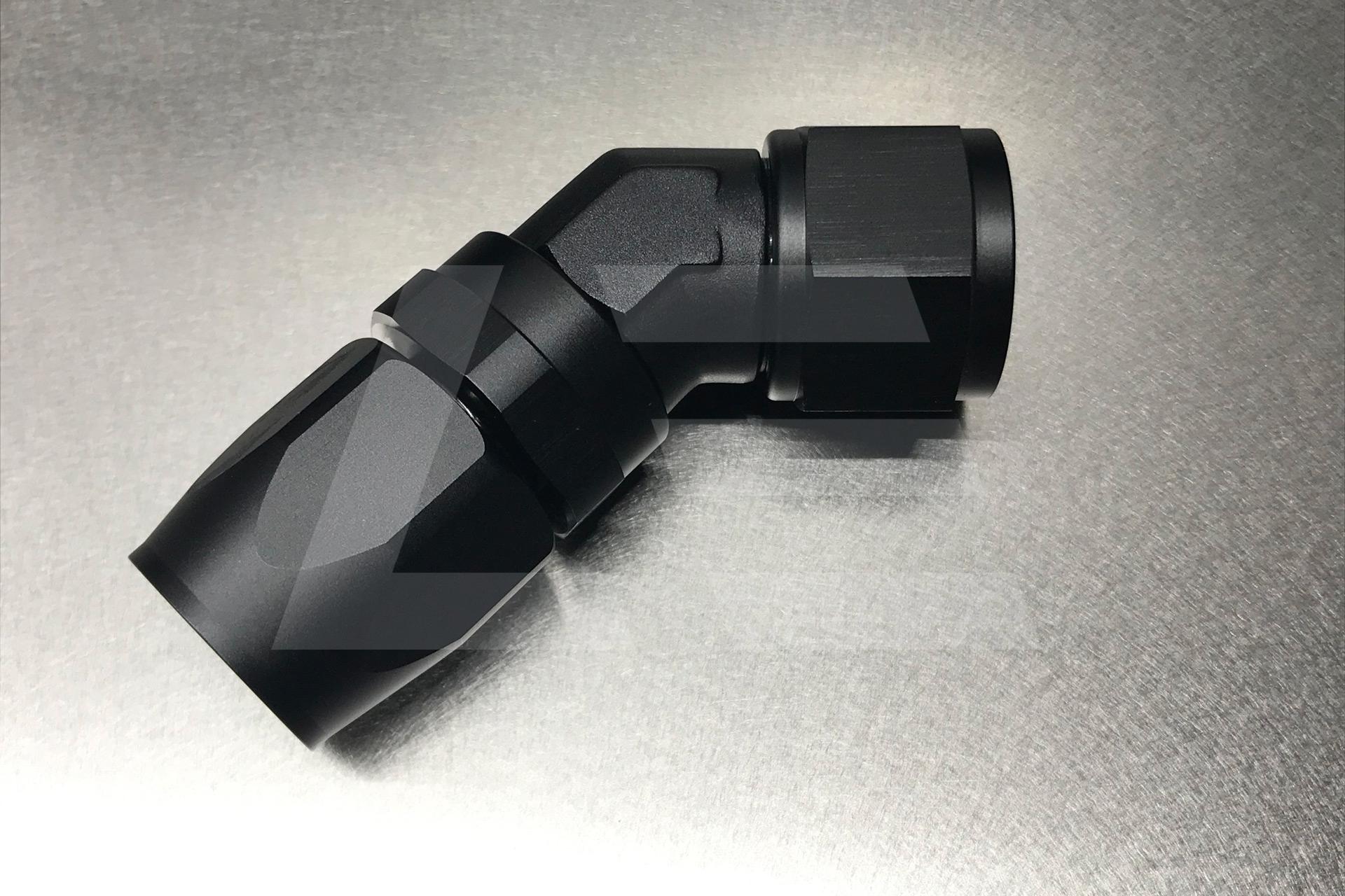 LEVEL Performance GB Фитинг AN12 45 ° усиленный под шланг AN Изображение №1