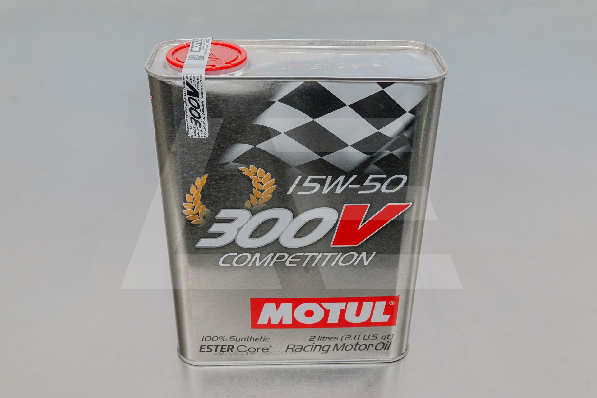 MOTUL Масло моторное 300V Competition 15W-50 2л Изображение №1