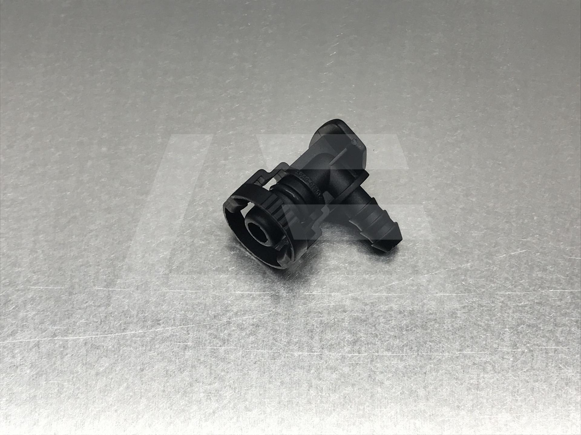 AlwayTec Фитинг быстросъемный воздух NW-21 D10-ID6 90°, пластик Изображение №1