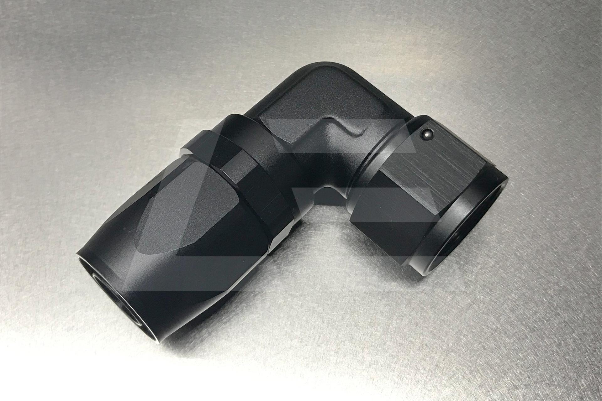 LEVEL Performance GB Фитинг AN12 90 ° усиленный под шланг AN Изображение №1