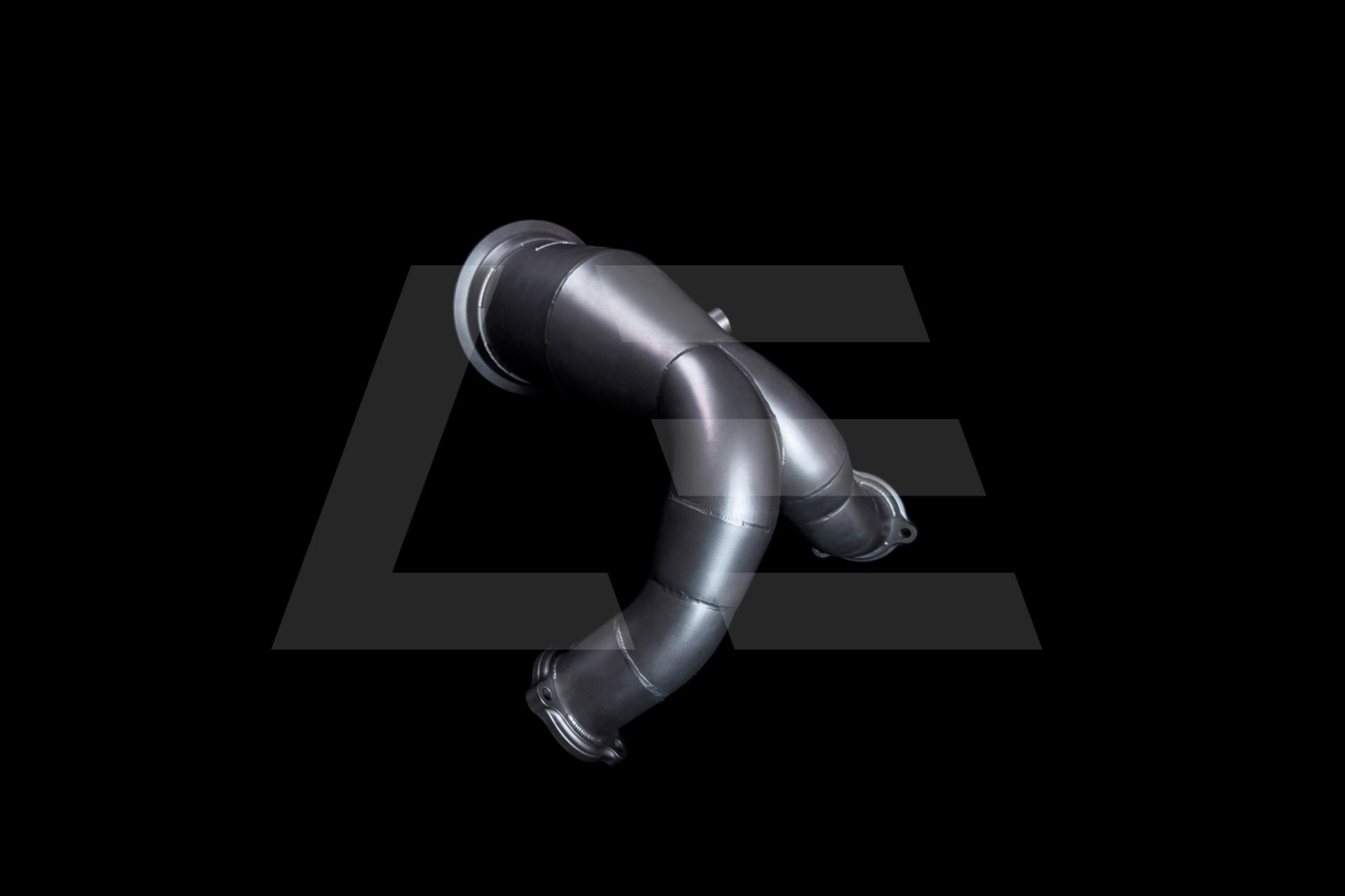 Be Solve System BS Приемные трубы (Downpipes) Audi S4 / S5 (B9), с термозащитой Изображение №1