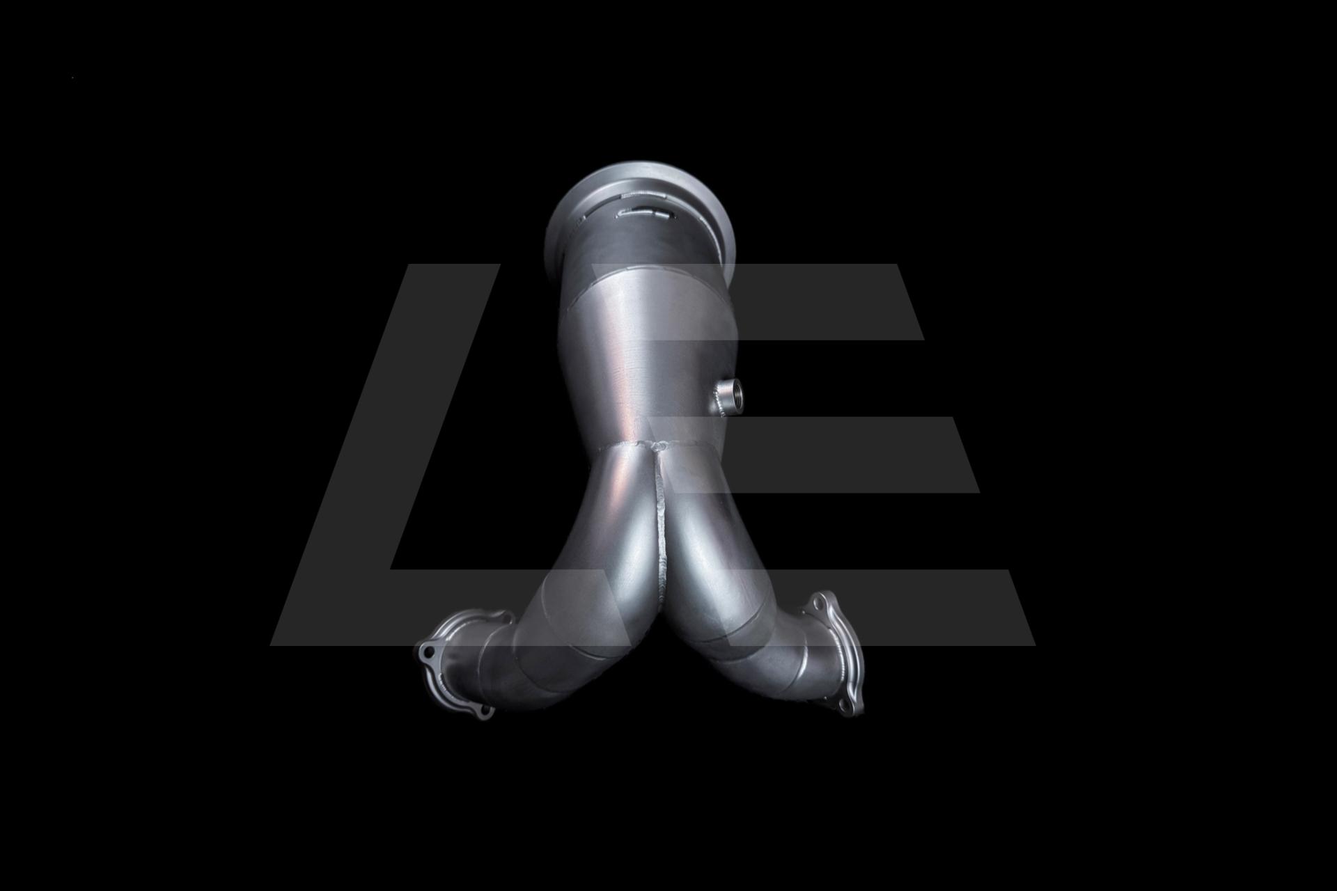 Be Solve System BS Приемные трубы (Downpipes) Audi S4 / S5 (B9), с термозащитой Изображение №2