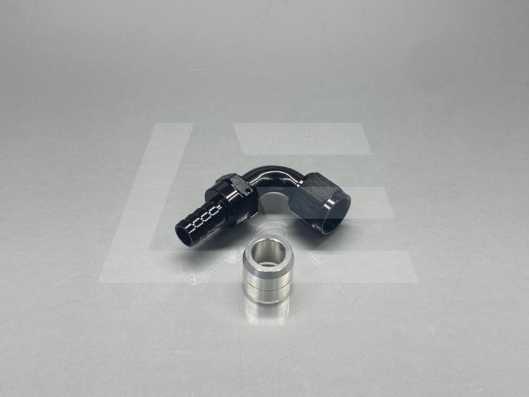 LEVEL Performance Фитинг AN10 90°, обжимной под шланг AN GB1210C-9010