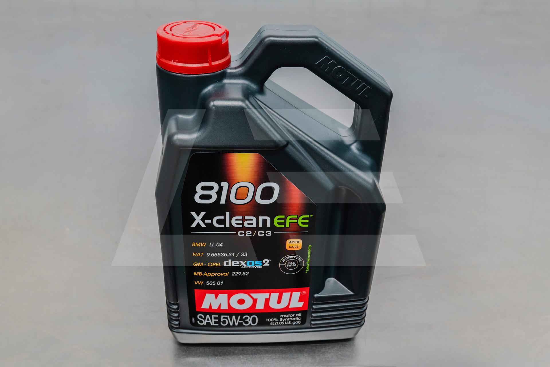 MOTUL Масло моторное X-clean EFE 8100 5W-30 4л Изображение №1