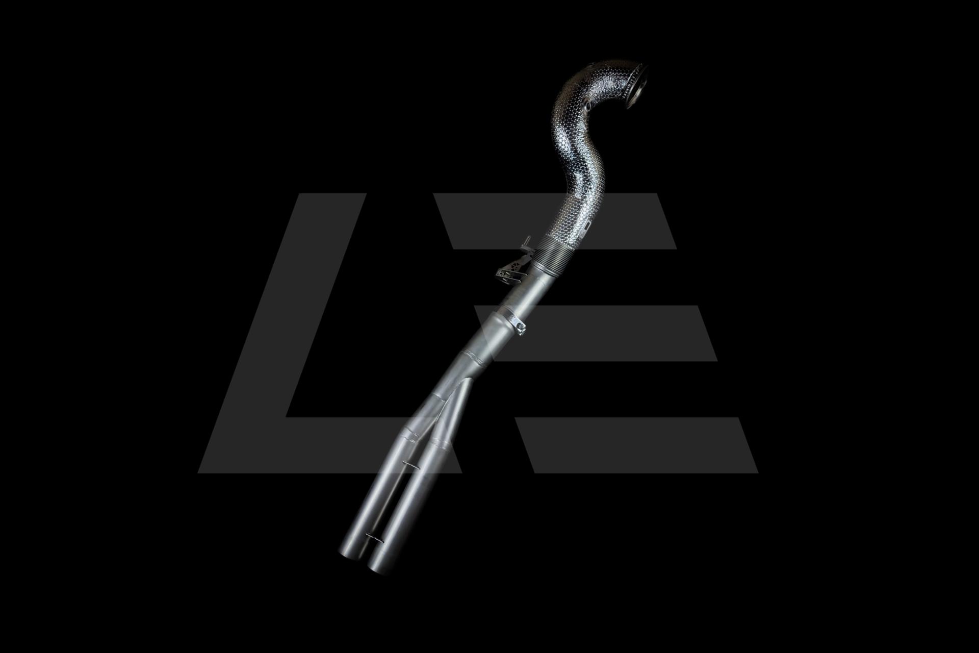 Be Solve System BS Приемные трубы (Downpipes) Audi RS3 (8V.2) / RS Q3 (F3), с термозащитой Изображение №2