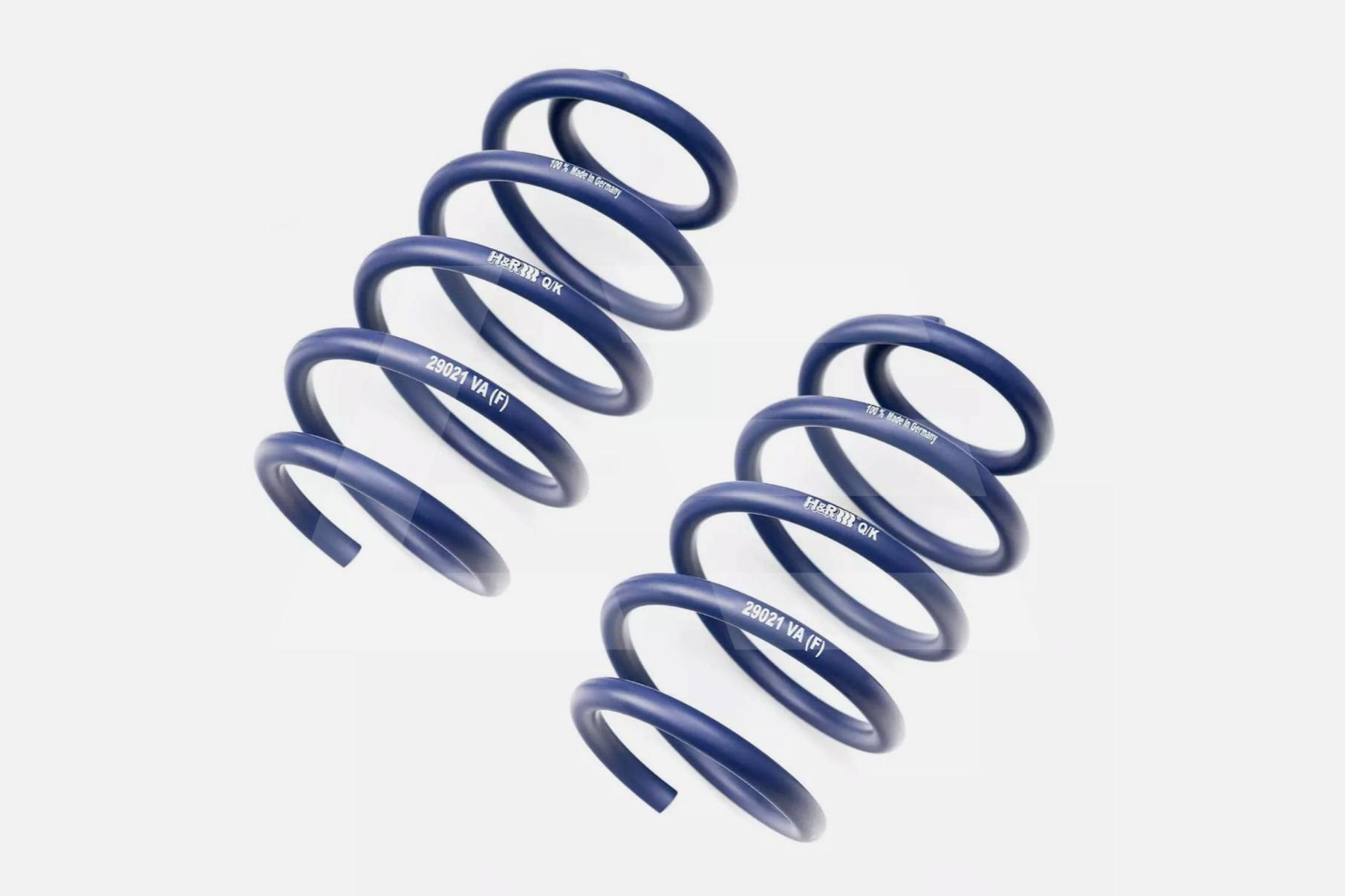 H&R Пружины с занижением (комплект) BMW 540d (G31), с пневмоподвеcкой Изображение №1