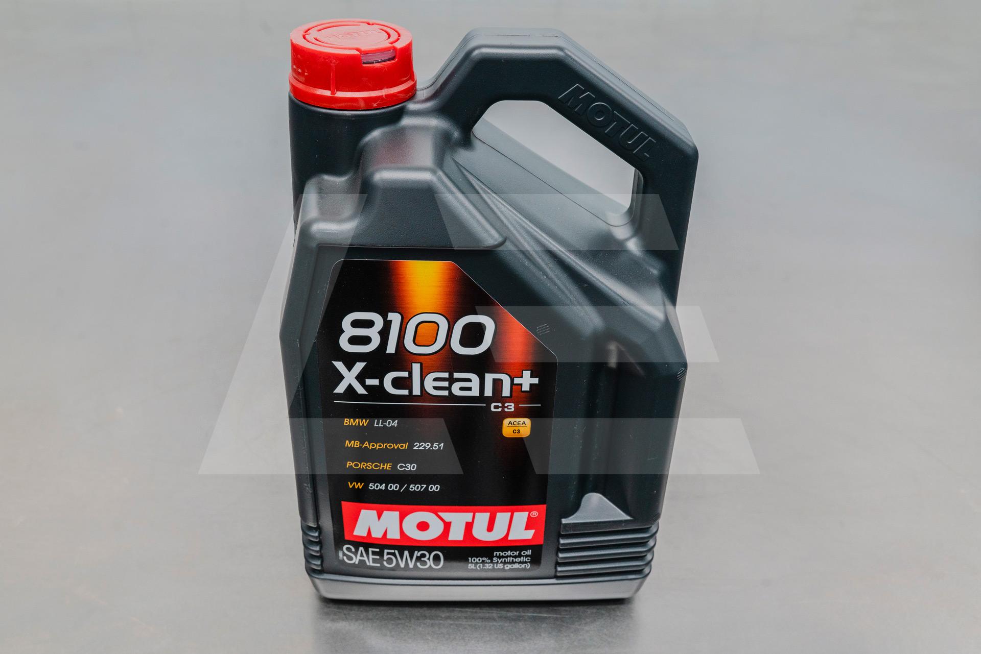 MOTUL Масло моторное X-clean+ SAE 8100 5W-30 5л Изображение №1
