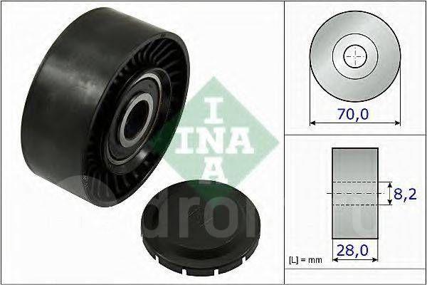 INA 532046810 Ролик обводной приводного ремня Изображение №1