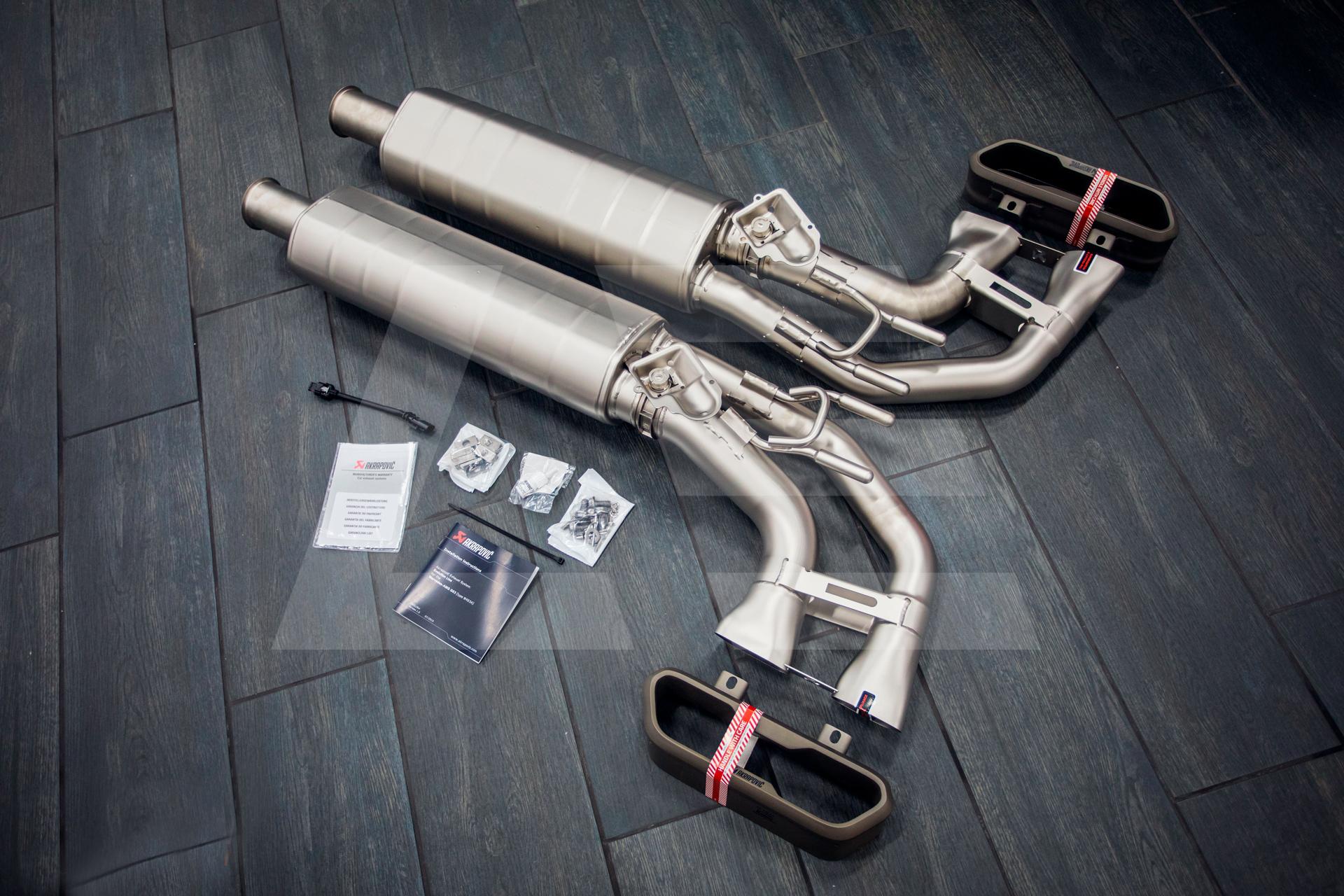 Akrapovic Выхлопная система Mercedes-AMG (W463A) G63 (с насадками) (Снят с производства) Изображение №1