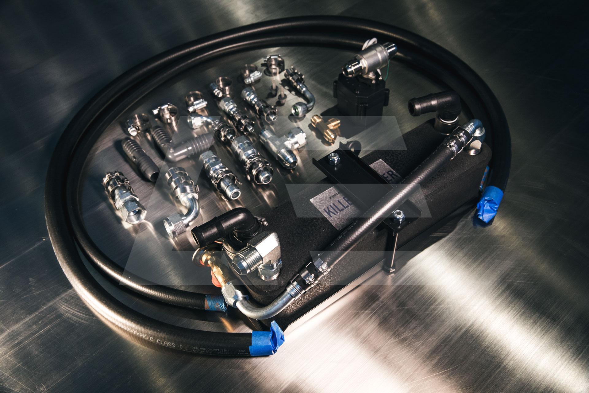 Kincaid Performance Охлаждение фреоном контура ОЖ компрессора LS9 (интерчиллер) Изображение №1