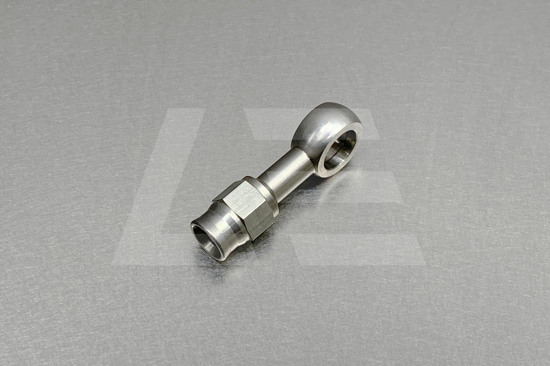 LEVEL Performance GB Фитинг BANJO AN3-10,2мм прямой, под тефлоновый шланг PTFE, SS Изображение №1