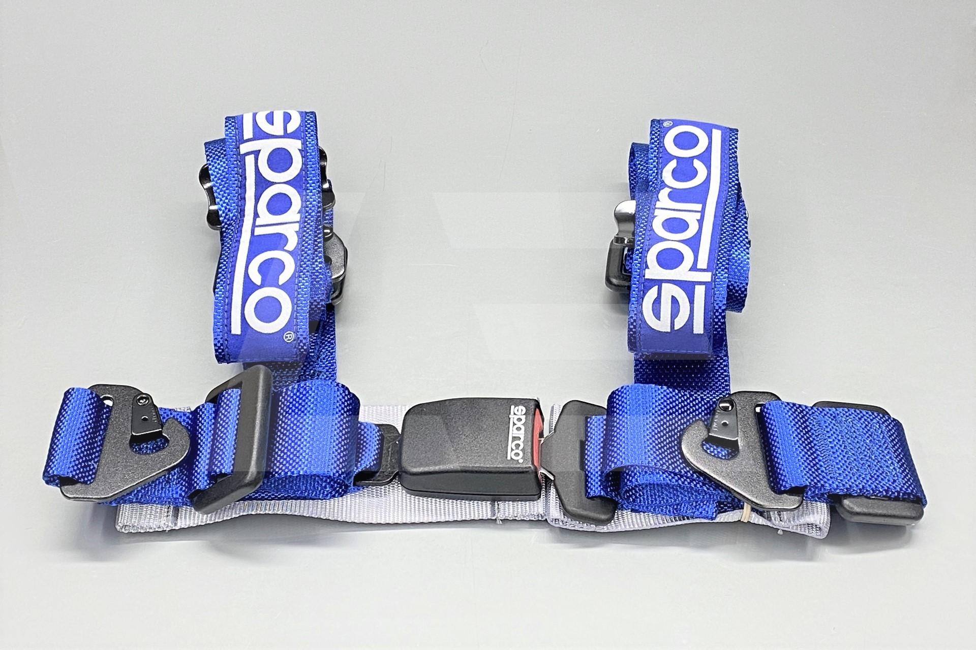 SPARCO Ремни безопасности 4-точечные 2"+2", синие Изображение №1