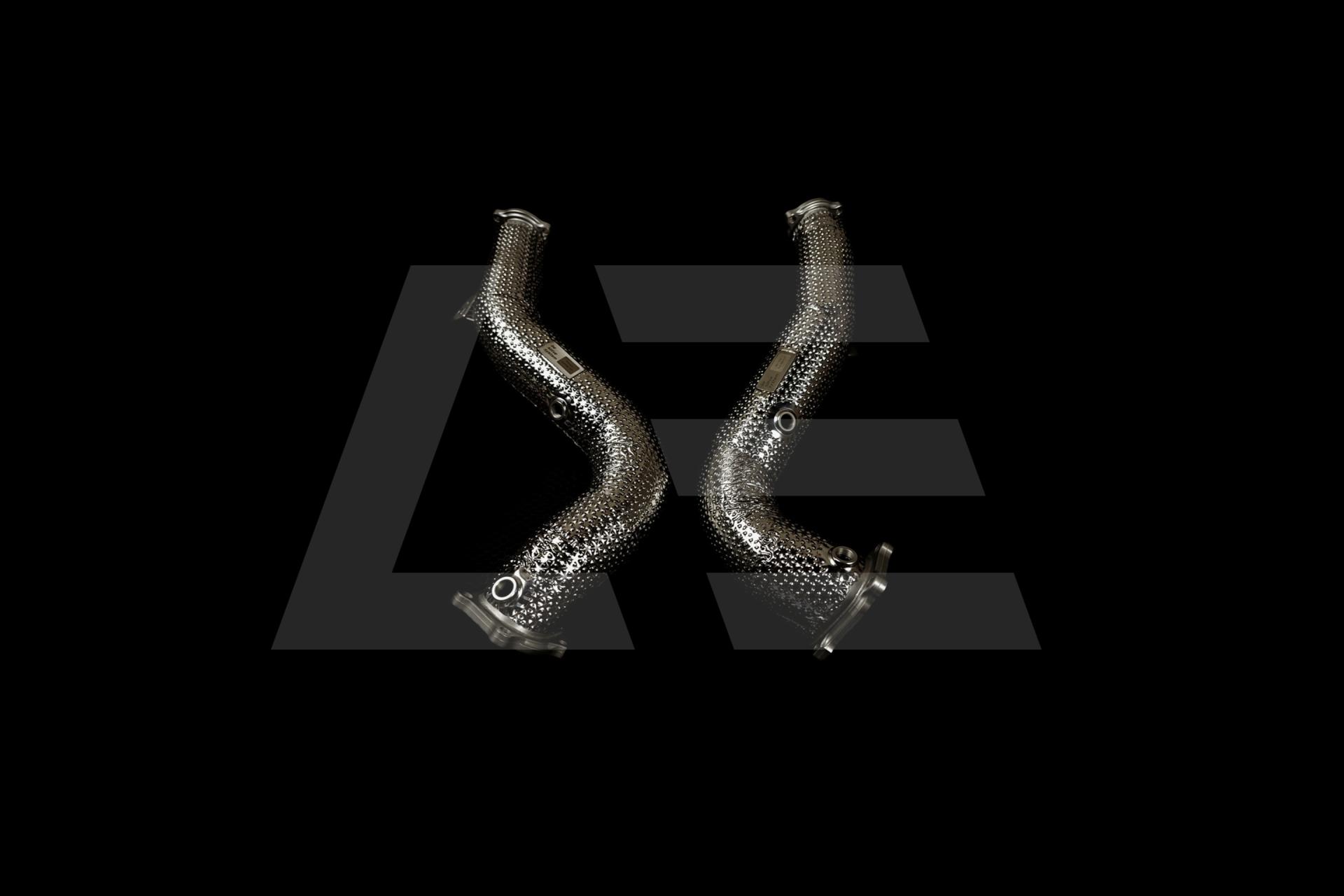 Be Solve System BS Приемные трубы (Downpipes) Audi RS6 / RS7 (C7), с термозащитой Изображение №1