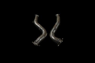 Be Solve System BS Приемные трубы (Downpipes) Audi RS6 / RS7 (C7), с термозащитой Фото