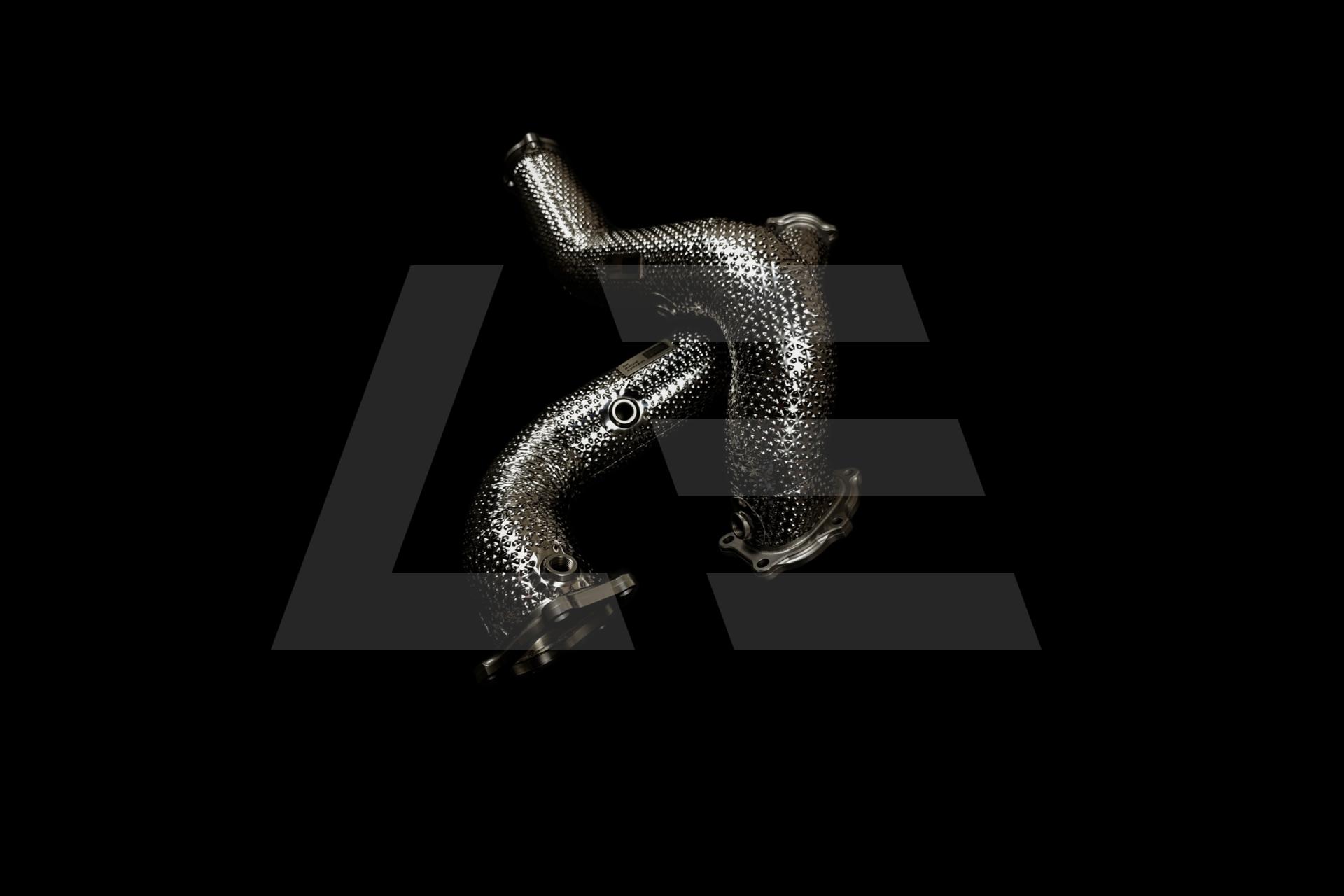 Be Solve System BS Приемные трубы (Downpipes) Audi RS6 / RS7 (C7), с термозащитой Изображение №2
