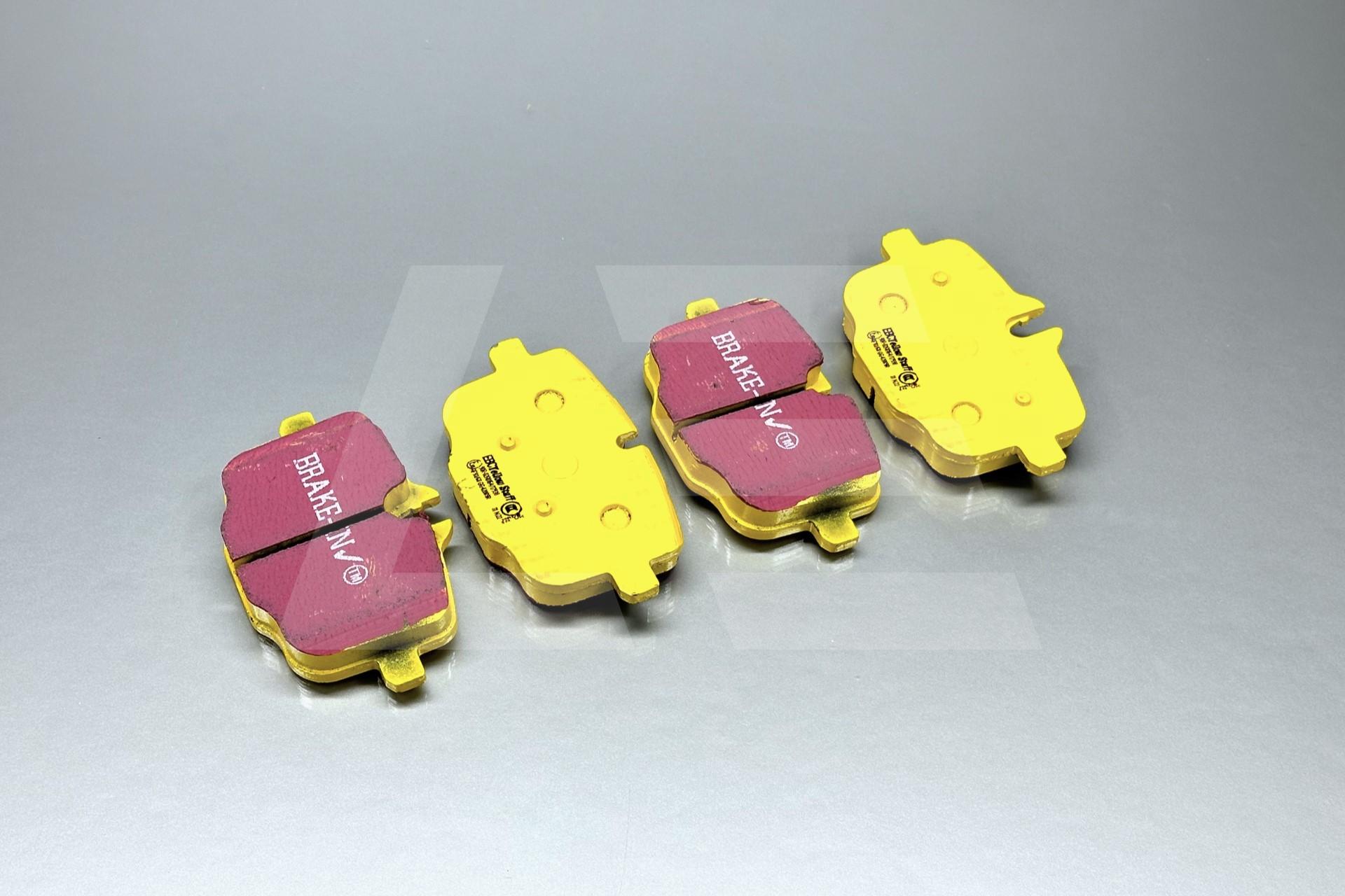 EBC Brakes Колодки тормозные Yellowstuff BMW M2 (G87) / M3 (G80) / M4 (G82), задние Изображение №1