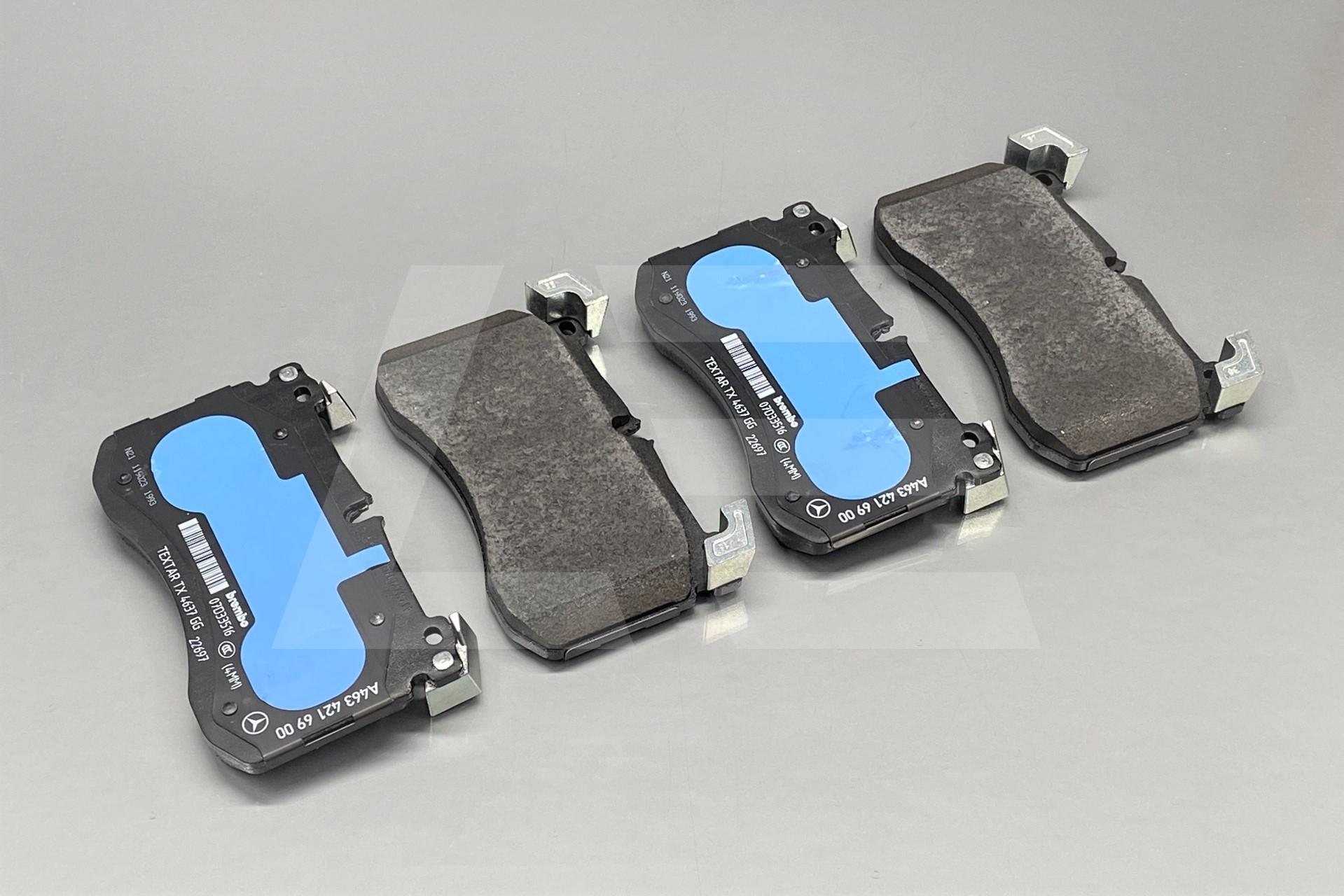 Mercedes A0004204105 Колодки тормозные передние Изображение №1