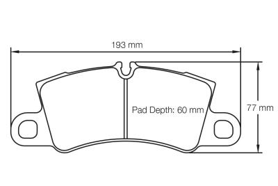 PAGID Колодки тормозные Ferrari задние, состав RSC1 Фото