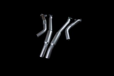 Be Solve System Мидпайпы (Link Pipe Set) Audi RS6 / RS7 (C8), с термозащитой Фото