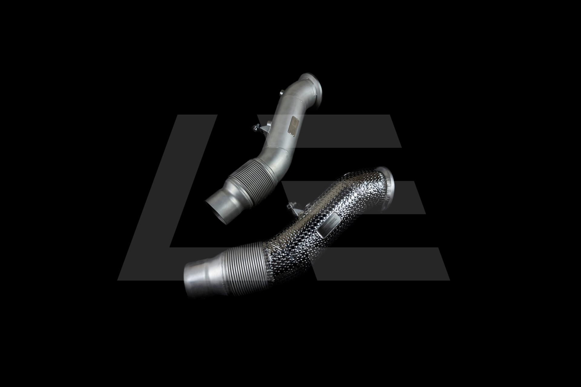 Be Solve System BS Приемная труба (Downpipe) BMW B48 (GXX), с термозащитой Изображение №1