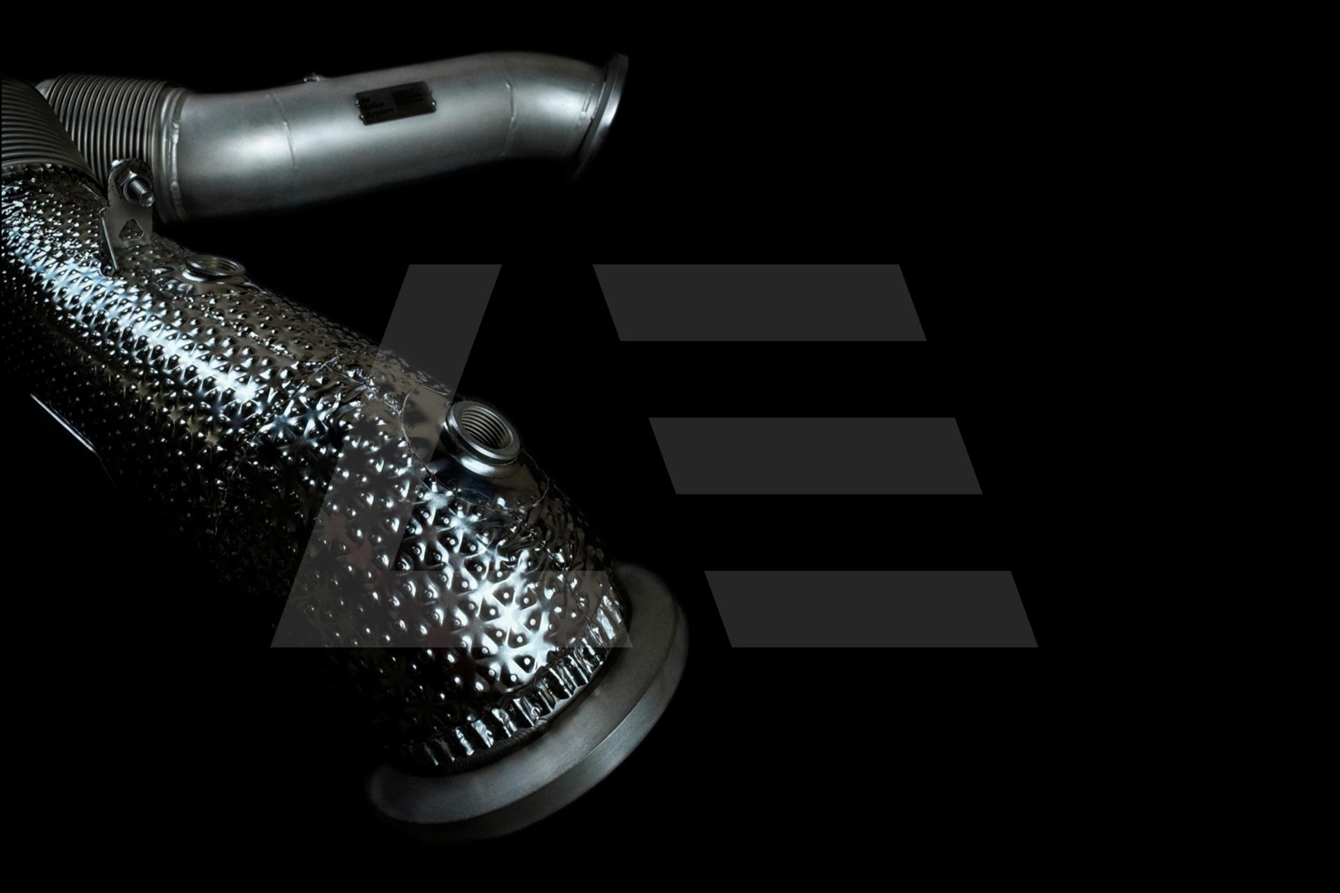 Be Solve System BS Приемная труба (Downpipe) BMW B48 (GXX), с термозащитой Изображение №2