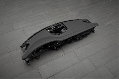 Porsche Панель приборов черная, кожа (торпедо) Фото