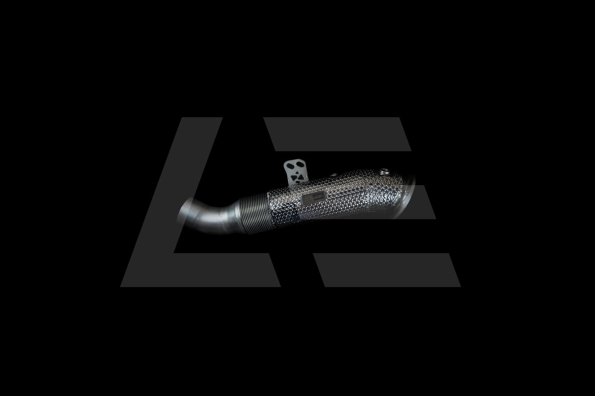 Be Solve System BS Приемная труба (Downpipe) BMW B58 (GXX), с термозащитой Изображение №2