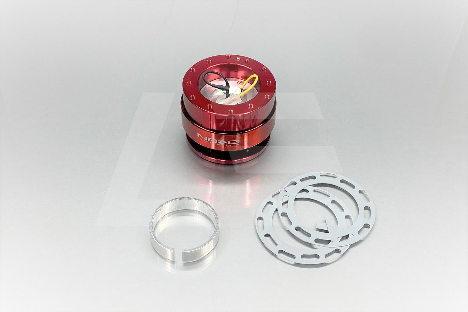 NRG Переходник для руля быстросъемный Gen 2.0, красный Изображение №1