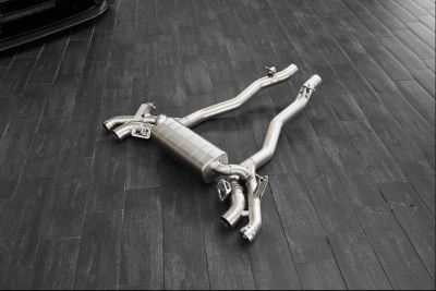 Akrapovic Выхлопная система Slip-On Line BMW M5 (G90) OPF/GPF (без насадок) Фото