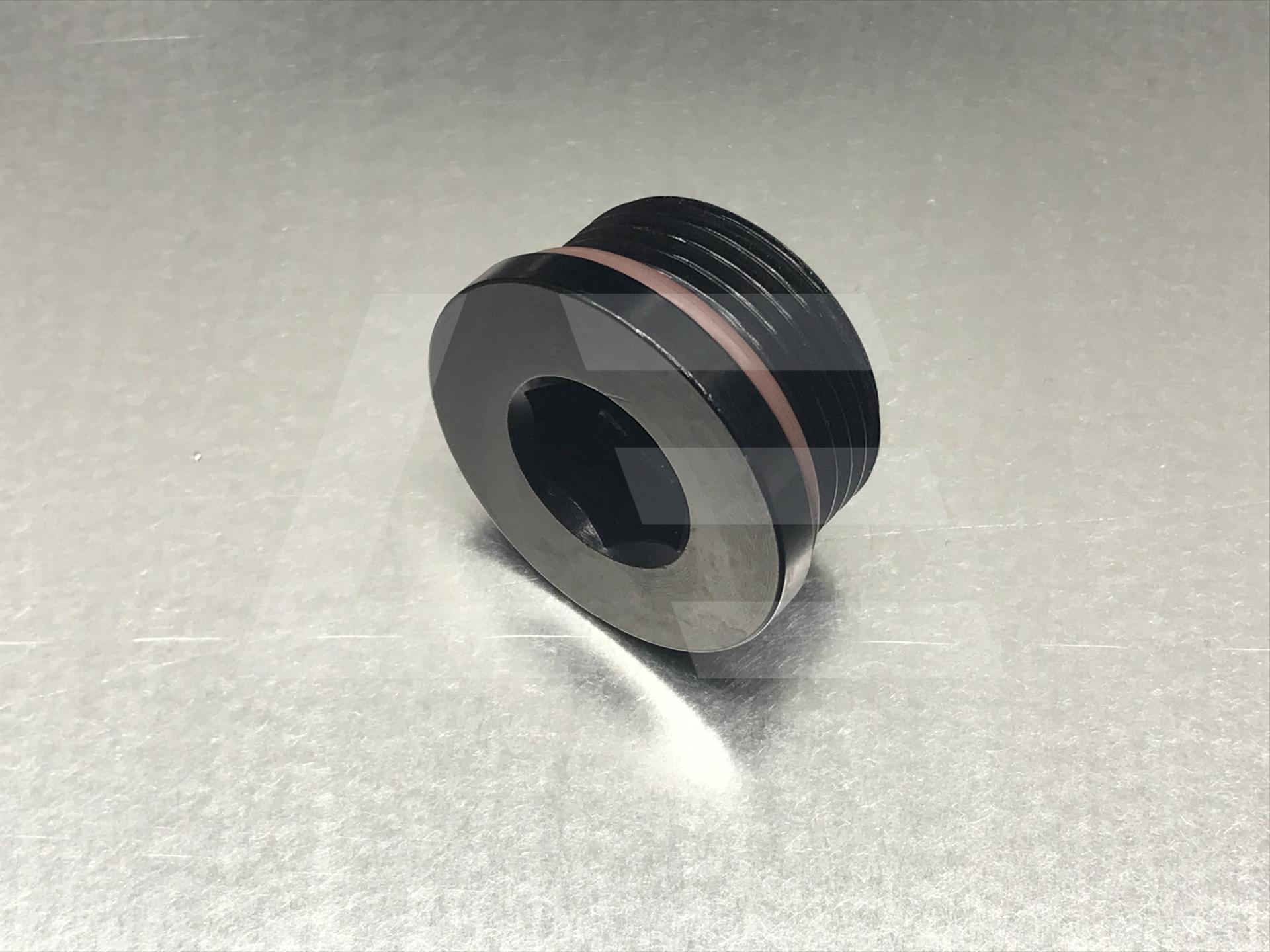 XRP Фитинг AN16 заглушка, с резиновым кольцом, под шестигранник (папа) Изображение №1