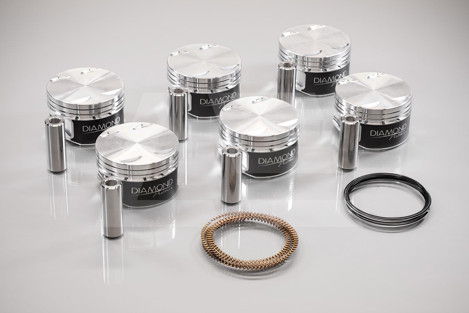 Diamond Pistons Поршни Grade1 Nissan GT-R R35 VR38DETT, комплект Изображение №1