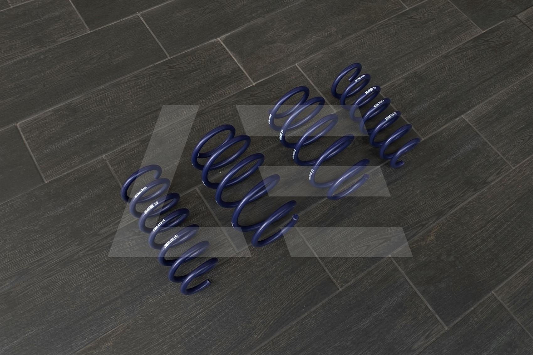 H&R Пружины с занижением (комплект) BMW X3 / X4 (F25 / F26) Изображение №1