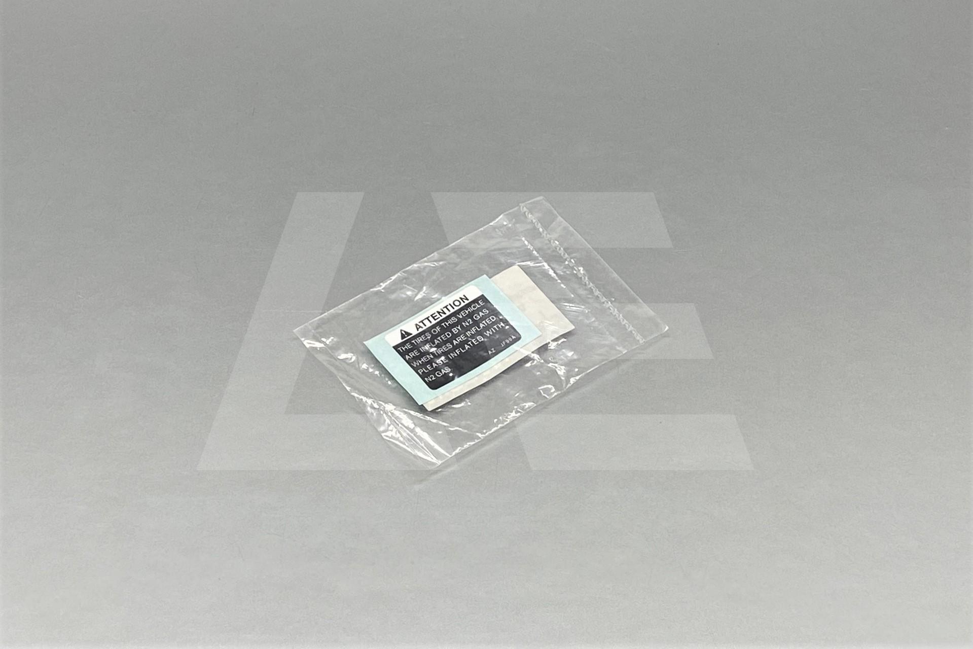 Nissan 99090JF99A Наклейка информационная Изображение №1