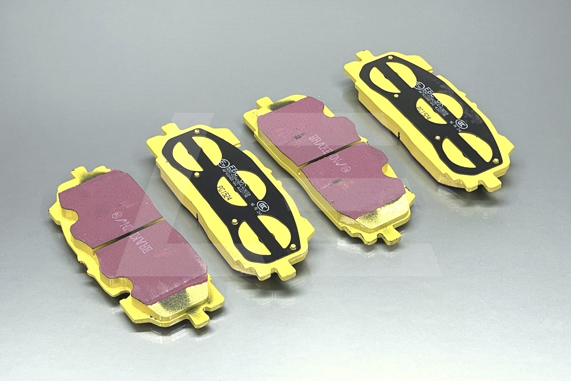 EBC Brakes Колодки тормозные Yellowstuff передние Audi Q7/Q8/S4/RS4/S5/RS5/SQ5/A6/A7/A8/Touareg mk3 Изображение №1