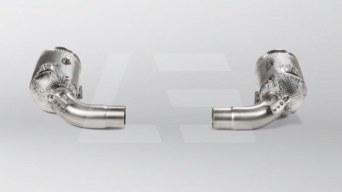 Akrapovic Приемные трубы (Downpipes) Porsche 911 Carrera /S/4/4S/GTS, с катализаторами Изображение №1