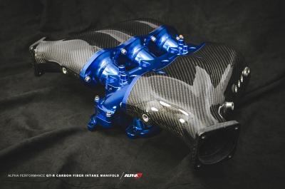 AMS Performance Впускной коллектор (алюминий + карбон) Nissan GT-R R35 VR38DETT Фото