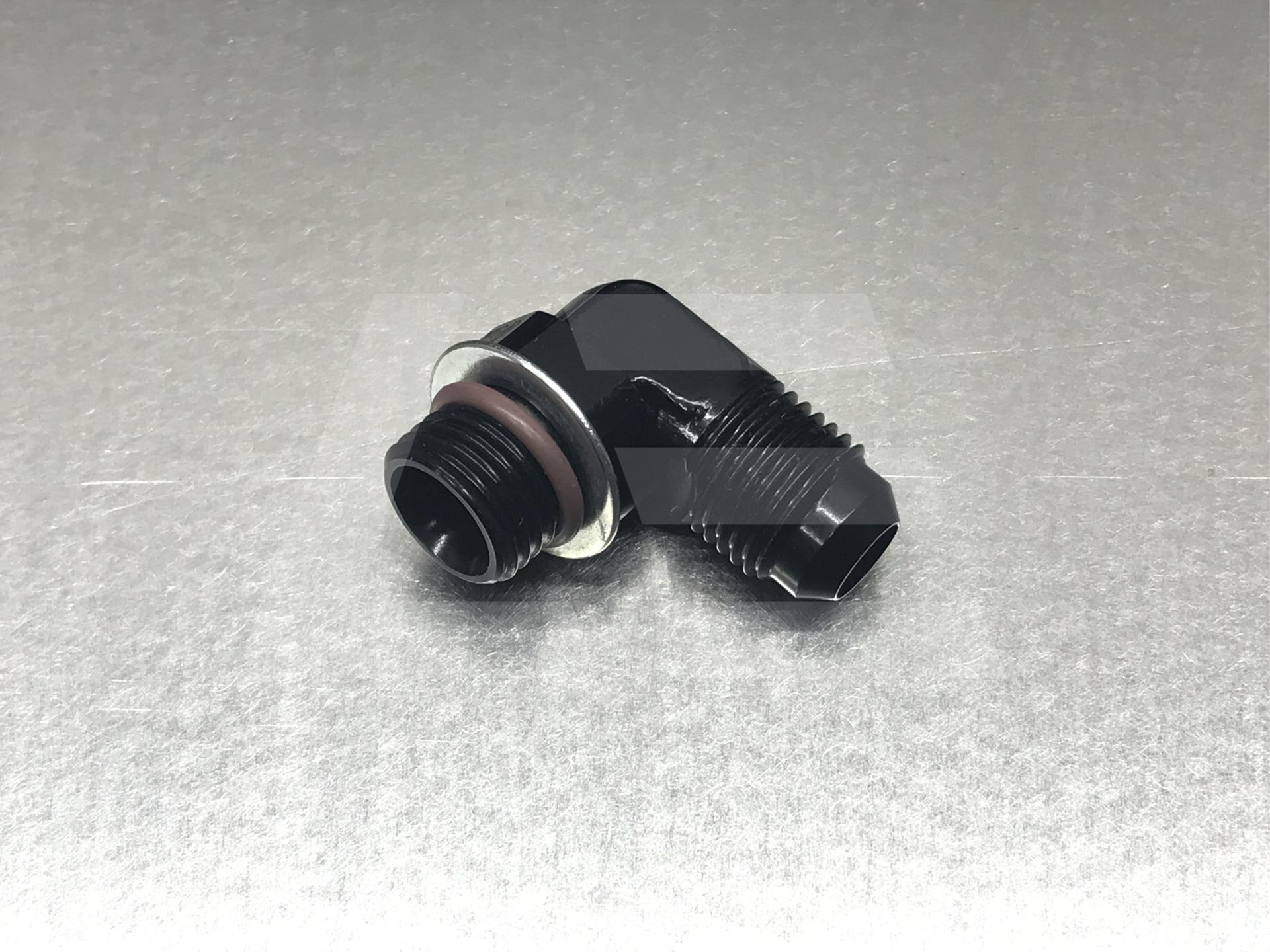 XRP Фитинг AN6-ORB6 90°, компактный (папа-папа) Изображение №1