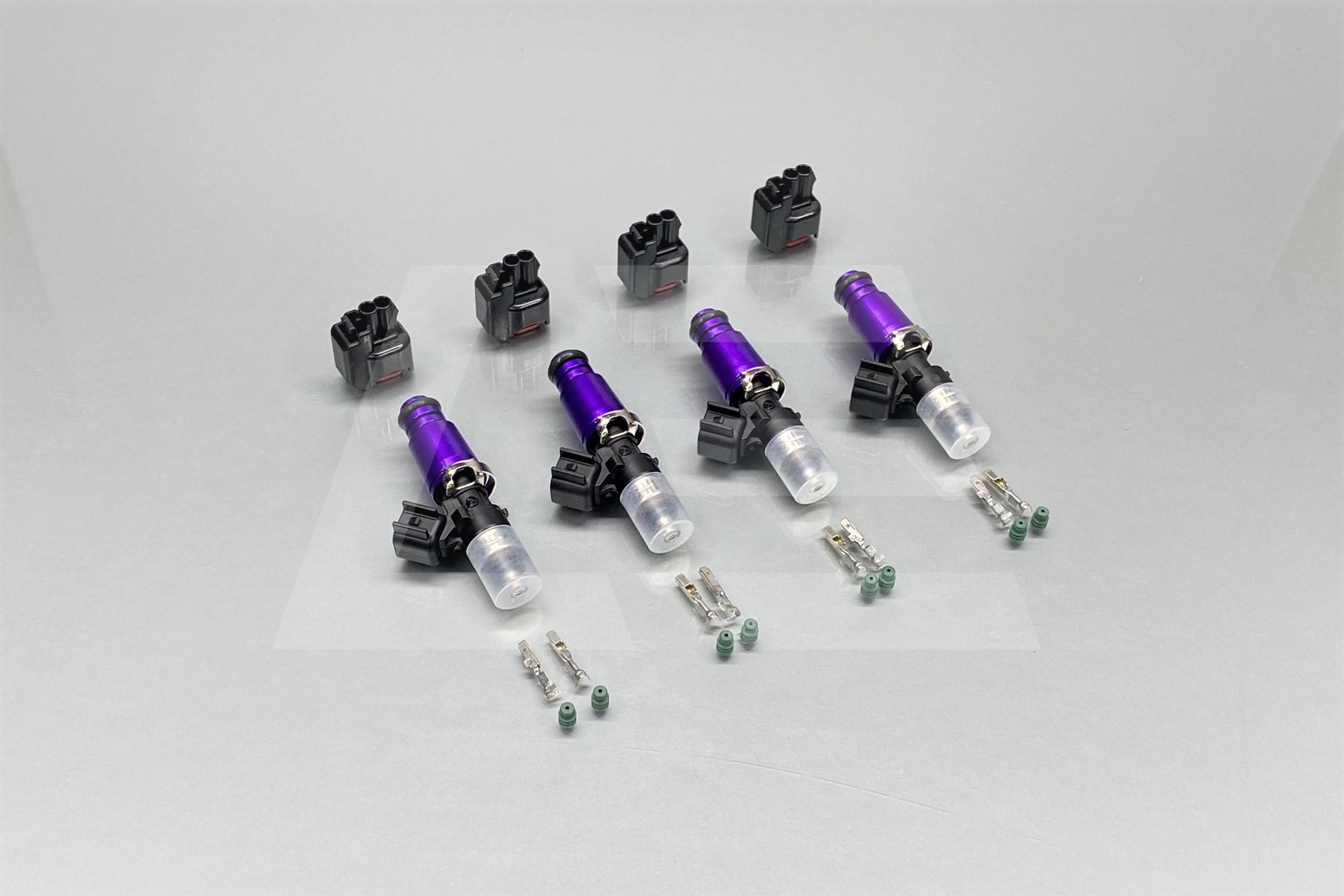 Injector Dynamics Топливные форсунки ID1050 SR20DE 14мм (1050.60.14.14.4), комплект 4 штуки Изображение №1