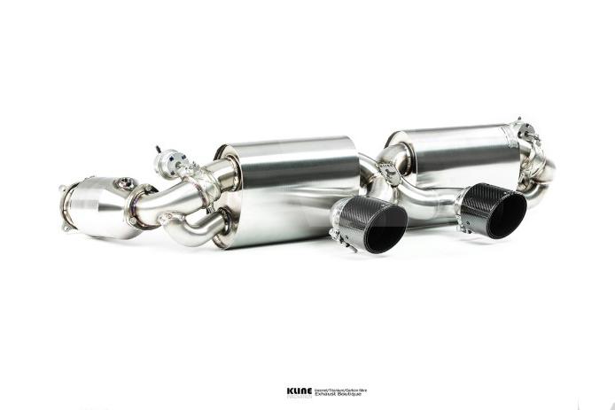 Kline Innovation Задняя часть выхлопа Porsche 991.2 Carrera/GTS 3.0 (С центральным выходом) Изображение №1