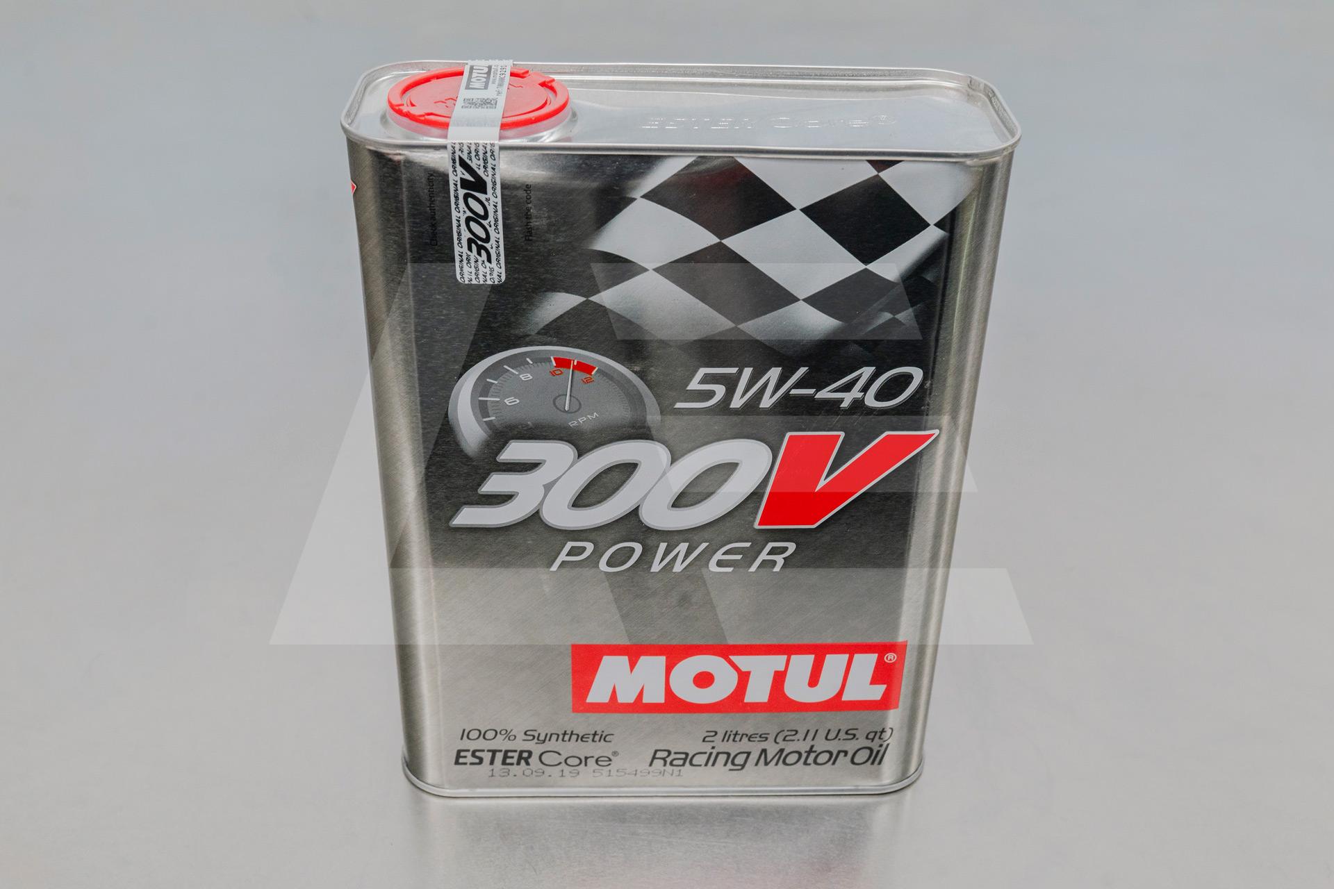 MOTUL Масло моторное 300V POWER 5W-40 2л Изображение №1
