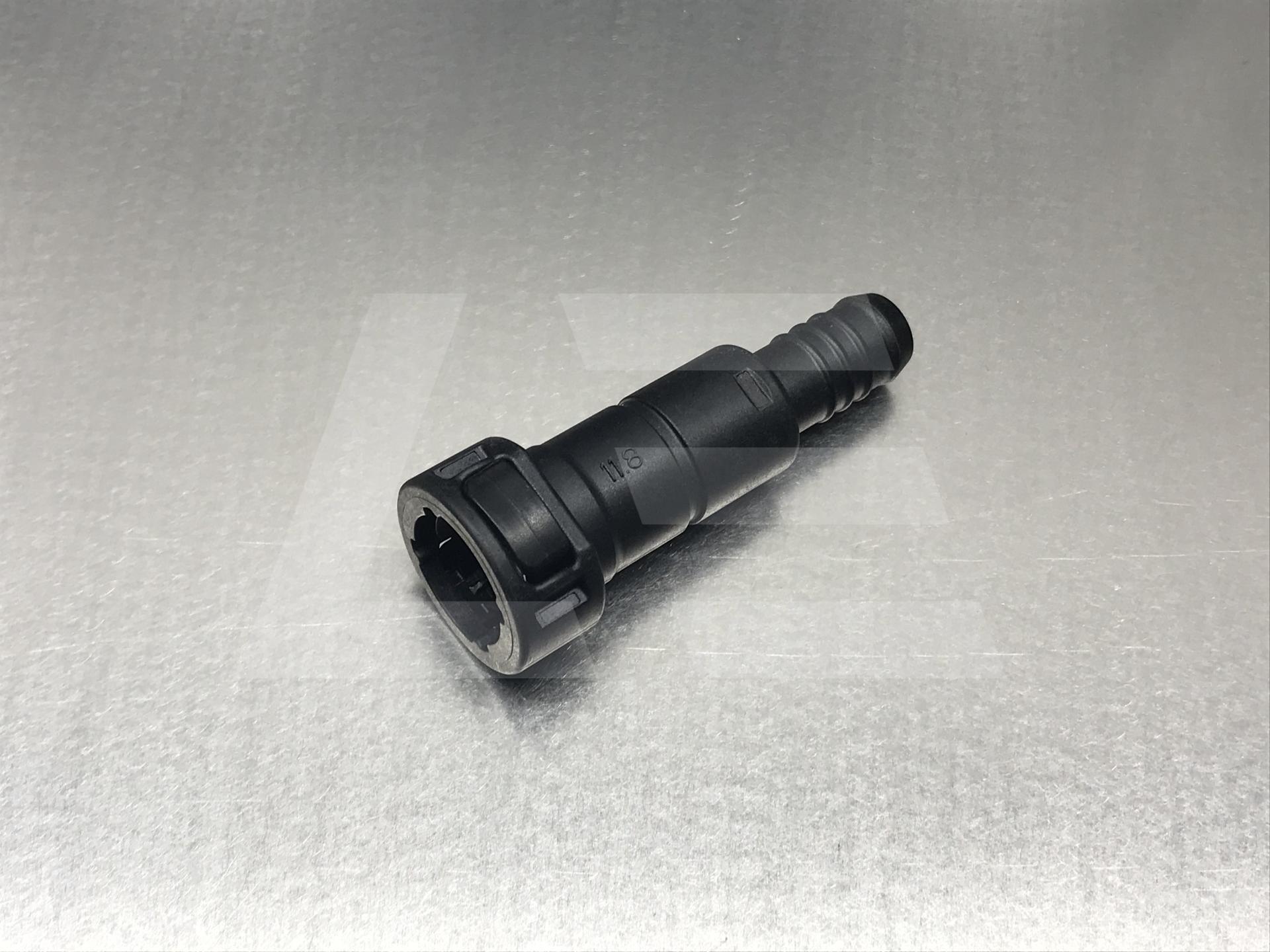 AlwayTec Фитинг быстросъемный топл G60 Φ11.8-ID11.5 прямой, пластик Изображение №1