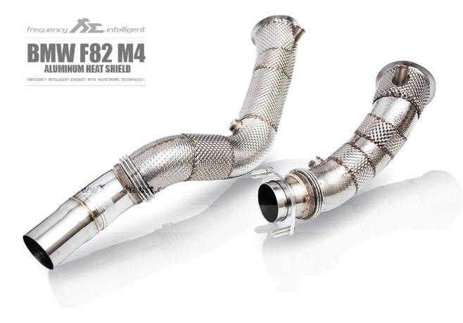 FI Exhaust Приемные трубы (Downpipes) BMW M3 (F80) / M4 (F82) S55, 2014-2020, безкат Изображение №1