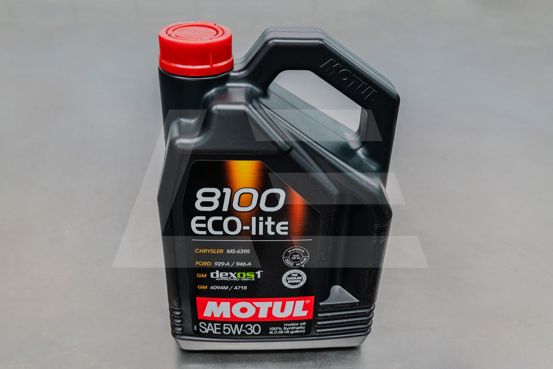 MOTUL Масло моторное 8100 ECO-lite 5W-30 4л Изображение №1