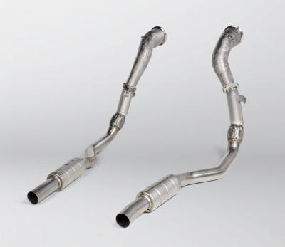Akrapovic Даунпайпы + Линк-пайпы Audi RS6 / RS7 (C8), с катализаторами 200cell Фото